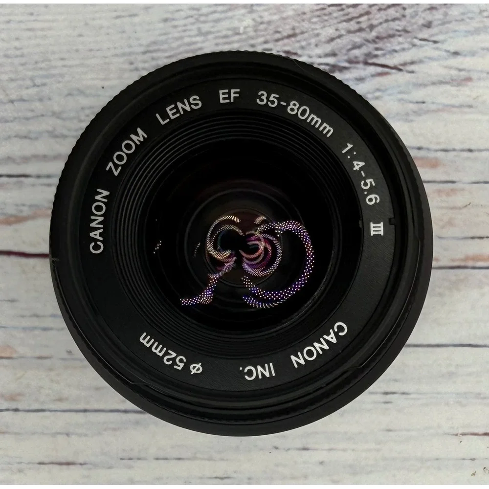 Canon EF 35-80mm f/4-5.6 III Zoom Lens for EOS DSLR Cameras Black 52mm Filter
